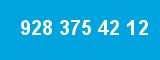 928 375 42 12 928 375 42 12
